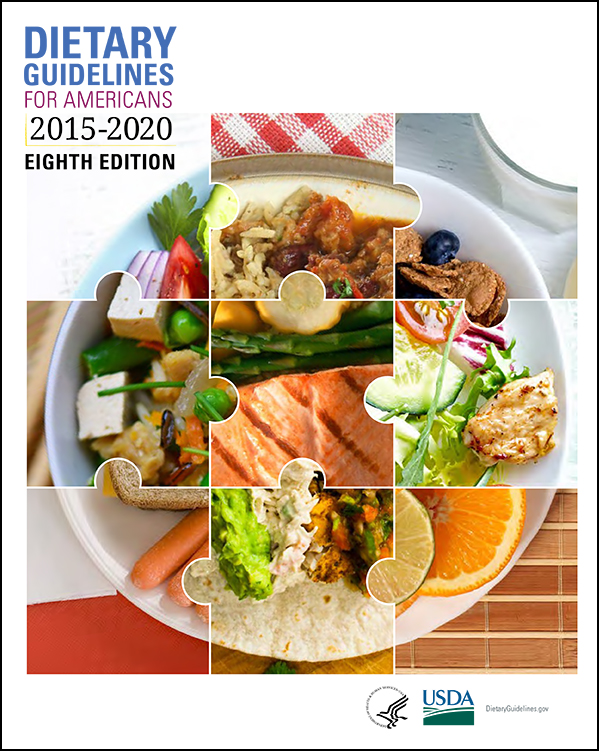 2015-2020 Dietary Guidelines cover