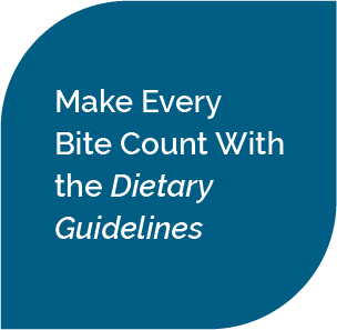 make every bite count with the dietary guidelines
